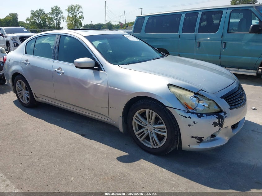 2012 INFINITI G25 — zdjęcie z aukcji