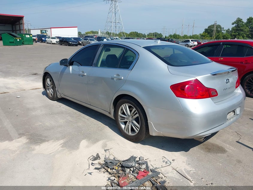 2012 INFINITI G25 — zdjęcie 3