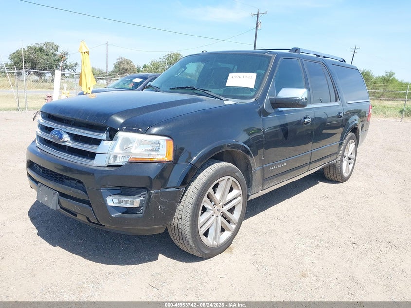 2015 FORD EXPEDITION EL auction photo 2