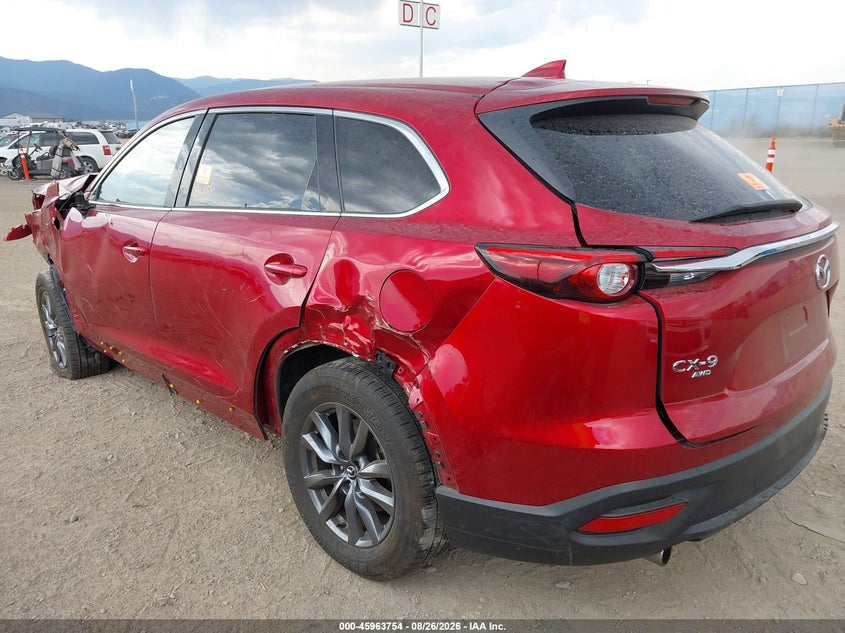 Vin: jm3tcbcy4p0640456, lot: 46462973, mazda cx-9 touring 20233