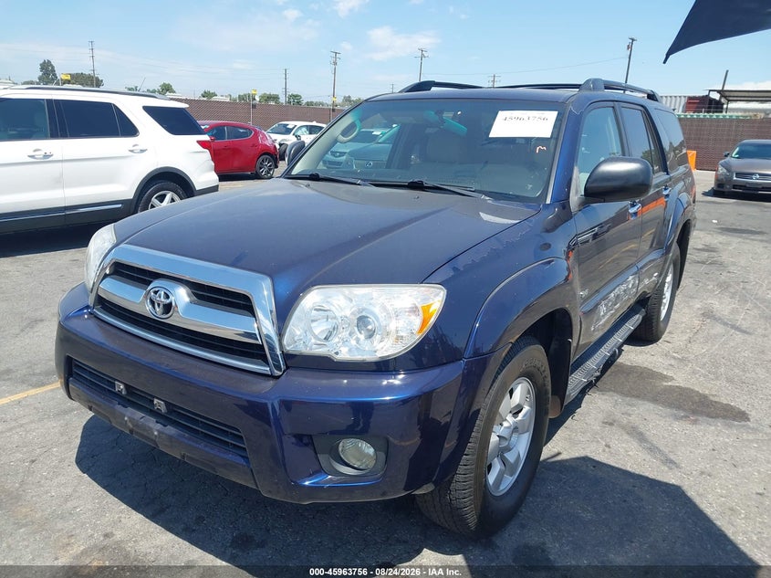 2007 Toyota 4Runner, Левый бок, IAAI, VIN JTEZU14R570085613 — фото 2