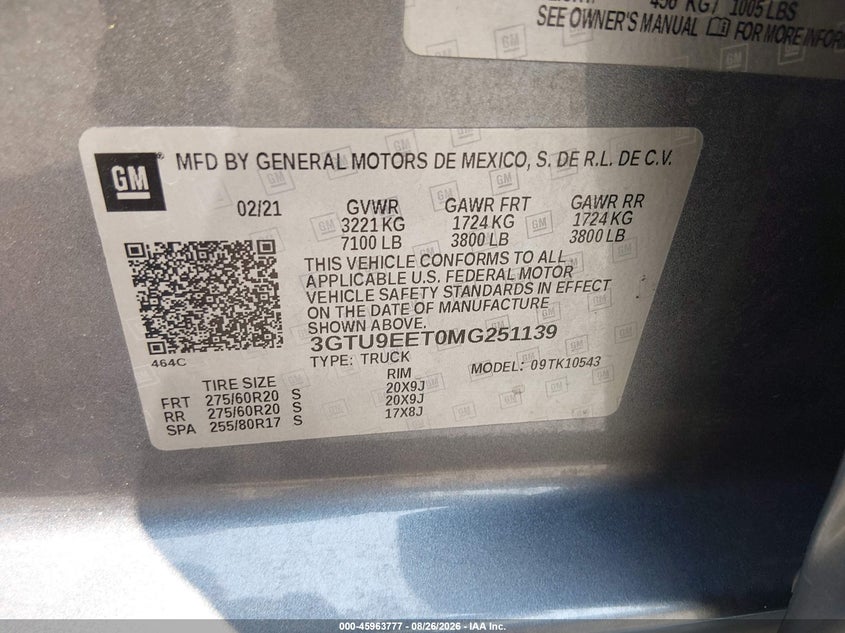 GMC SIERRA 1500 - zdjęcie 9