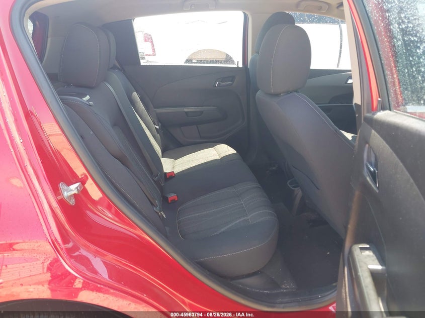 CHEVROLET SONIC 2013 VIN 1G1JC6SH3D4108931