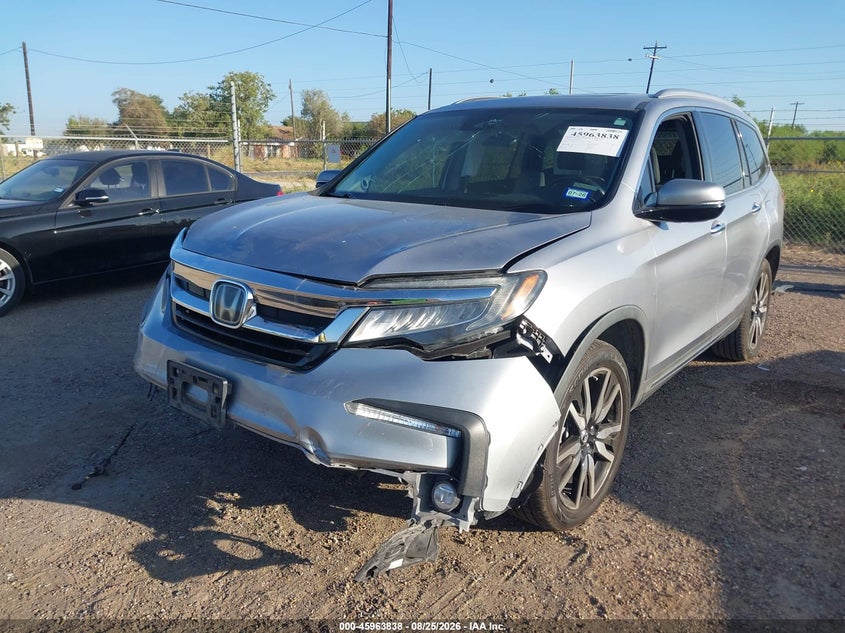 2020 Honda Pilot, Оба бока, IAAI, VIN 5FNYF5H63LB025228 — фото 2