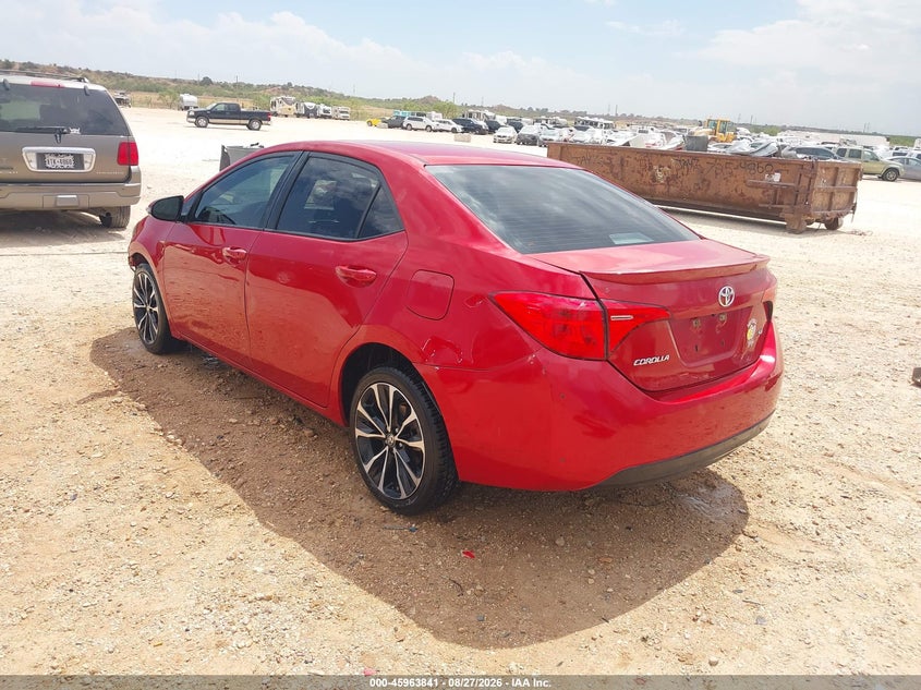 Vin: 5yfburhe4jp770209, lot: 46463060, toyota corolla se 20183