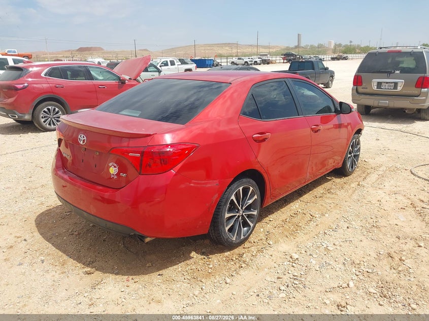Vin: 5yfburhe4jp770209, lot: 46463060, toyota corolla se 20184