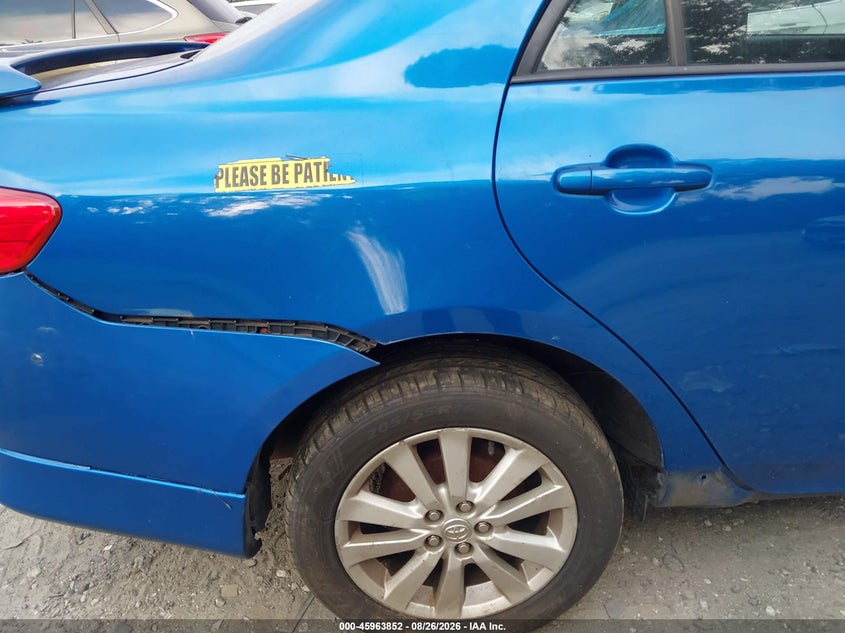 TOYOTA COROLLA 2010 VIN 2T1BU4EE5AC514653
