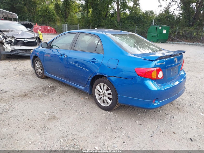 2010 TOYOTA COROLLA auction photo 3