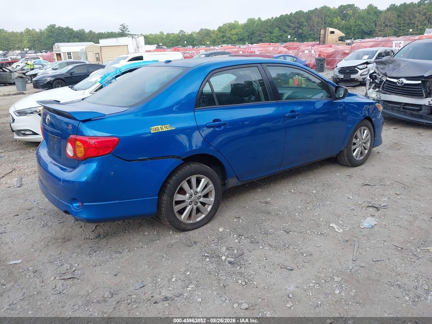 2010 TOYOTA COROLLA auction photo 4