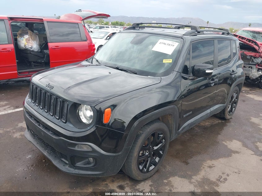 2017 Jeep Renegade, Right Rear, IAAI, VIN ZACCJABB9HPG36551 — photo 2