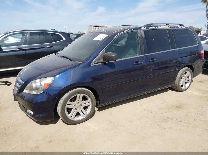 2006 Honda Odyssey, Лівий зад, IAAI, VIN 5FNRL38846B045530 — фото 2