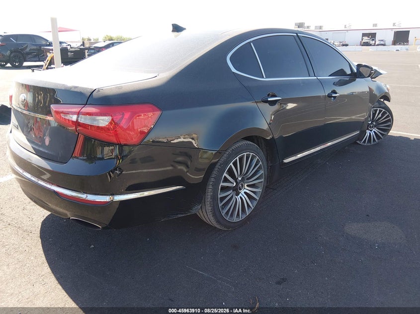 Vin: knaln4d74g5214500, lot: 46463129, kia cadenza premium 20164