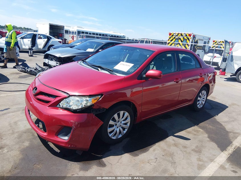 2012 Toyota Corolla, Удар спереди, IAAI, VIN 2T1BU4EE0CC768807 — фото 2