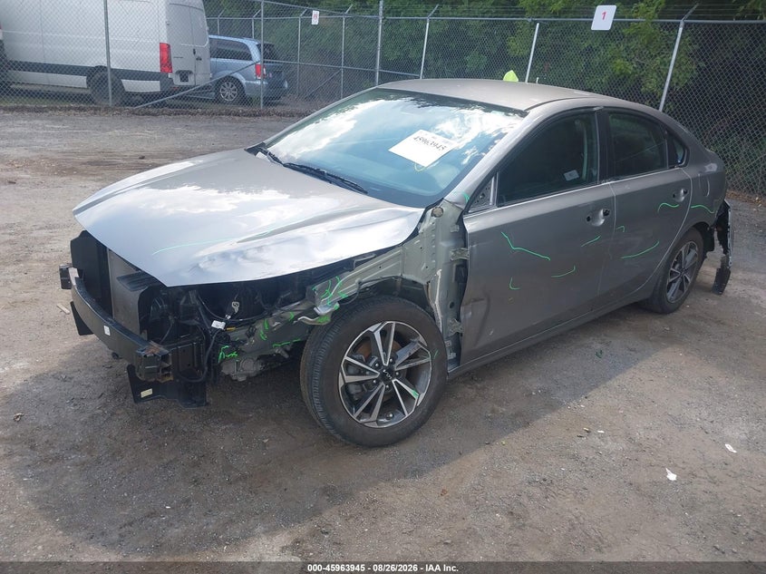2023 Kia Forte, Front End, IAAI, VIN 3KPF24AD1PE590997 — photo 2