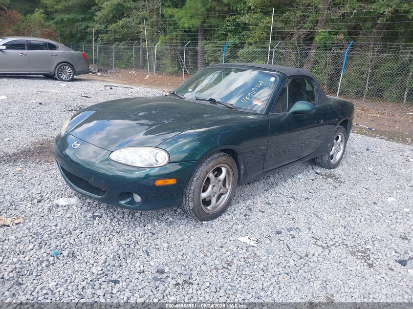 2001 Mazda MX-5, Обычный износ, IAAI, VIN JM1NB353310200389 — фото 2