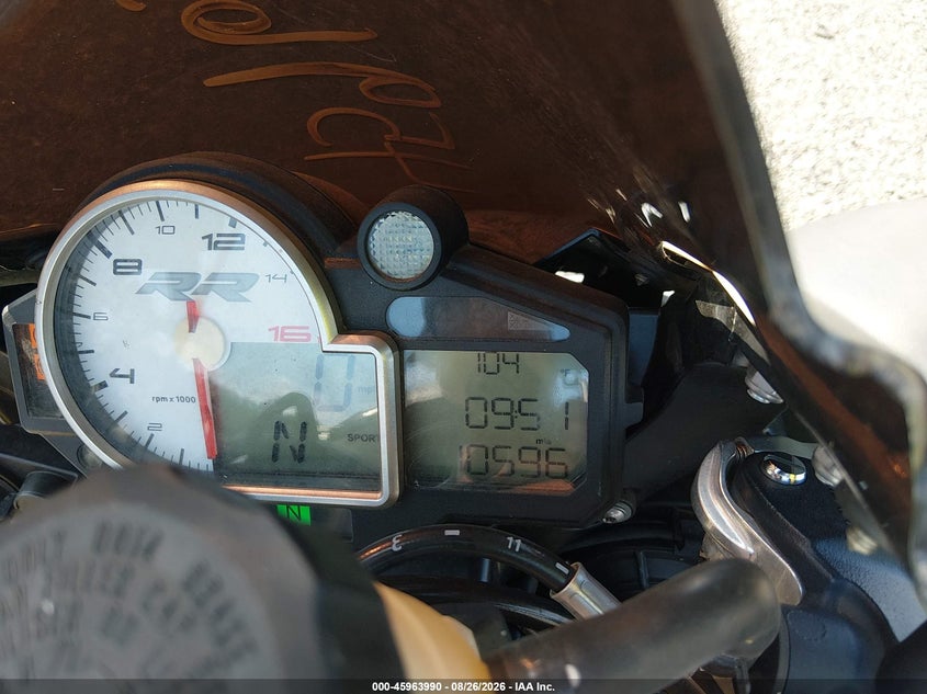 2014 BMW S 1000 auction photo 7