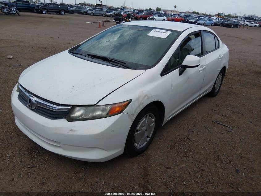 2012 Honda Civic, Обычный износ, IAAI, VIN 2HGFB2F64CH518111 — фото 2