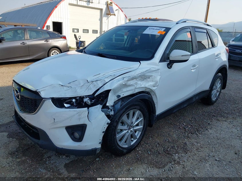 2015 Mazda CX-5, Biohazard, IAAI, VIN JM3KE4CY7F0545793 — photo 2
