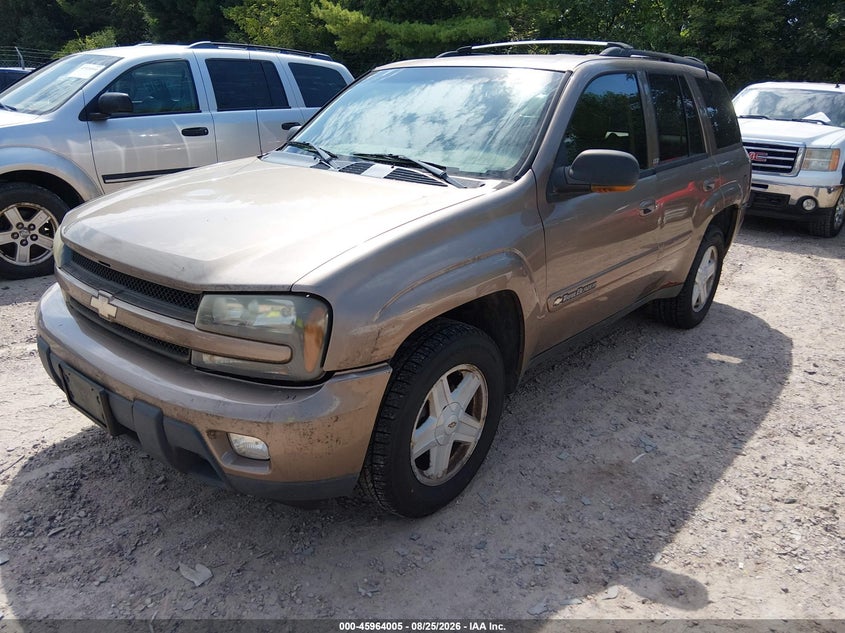 2002 Chevrolet TrailBlazer, Звичайний знос, IAAI, VIN 1GNDT13S622322961 — фото 2