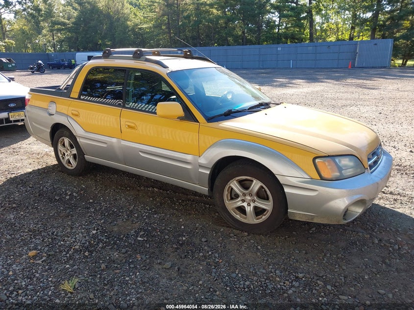 2003 Subaru Baja, Wear, IAAI, VIN 4S4BT61C336106399