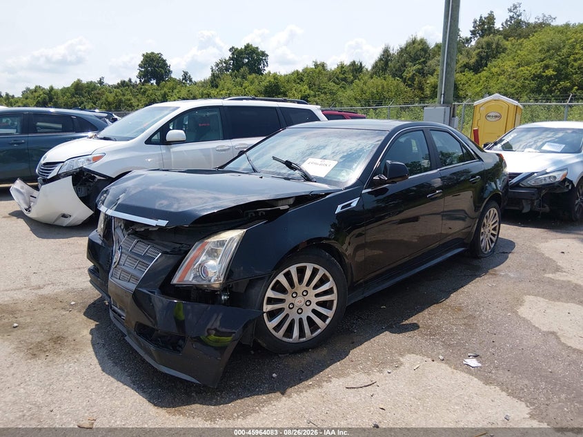 2013 Cadillac CTS, Front End, IAAI, VIN 1G6DP5E3XD0110690 — photo 2