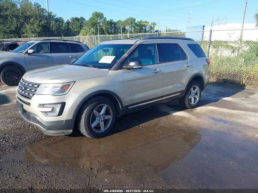2017 Ford Explorer, Right Front, IAAI, VIN 1FM5K8DH5HGB61778 — photo 2