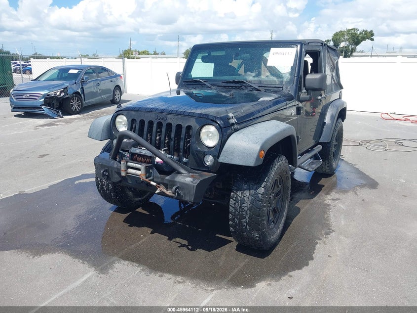 JEEP WRANGLER 2014 VIN 1C4AJWAG9EL223904
