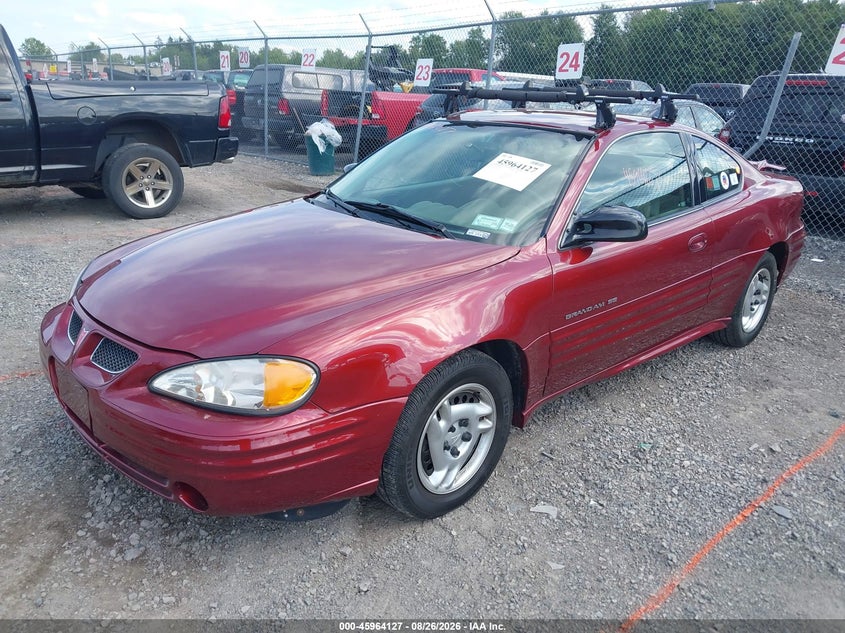 2000 Pontiac Grand Am Se, Обычный износ, IAAI, VIN 1G2NE12T1YM860552 — фото 2