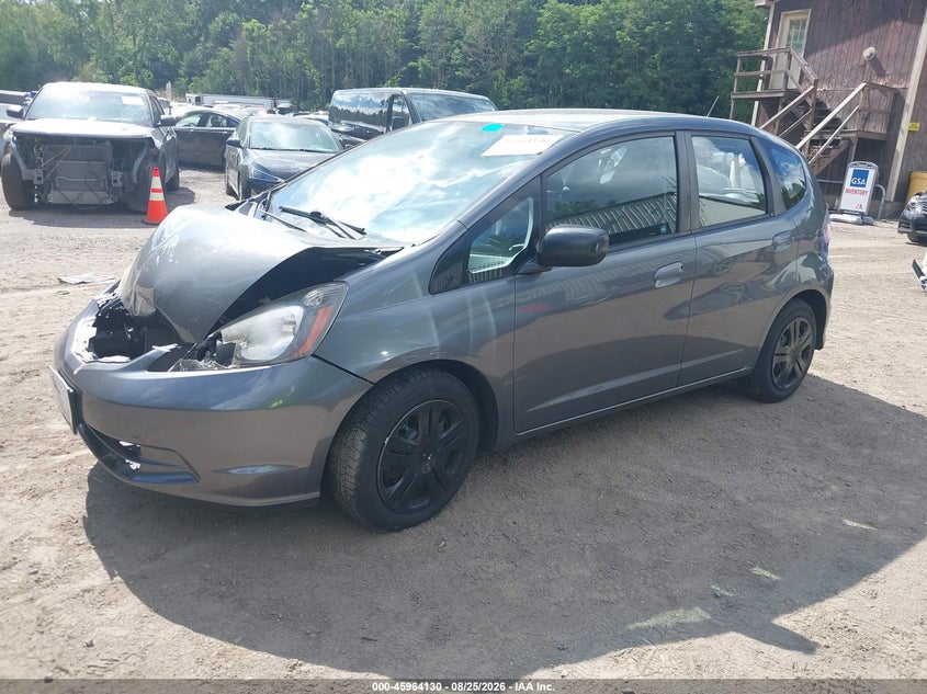 2011 Honda Fit, Front End, IAAI, VIN JHMGE8H38BS007409 — photo 2
