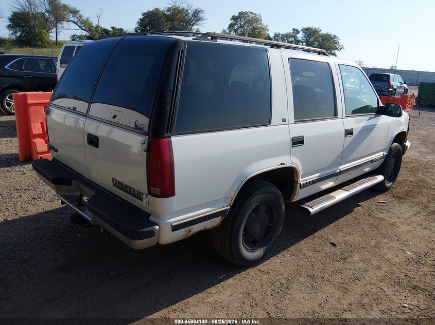 CHEVROLET TAHOE 1997 VIN 1GNEK13R2VJ350075