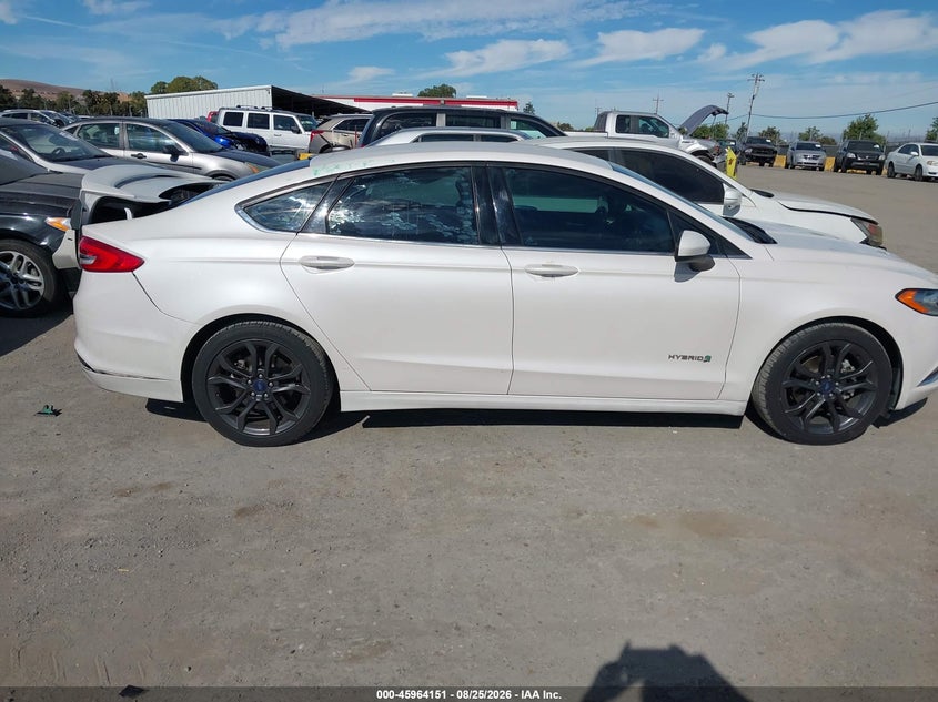 2018 FORD FUSION SEDAN 2.0L I-4 DOHC, VVT, 141HP