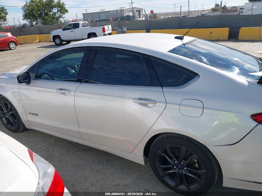 2018 FORD FUSION SEDAN 2.0L I-4 DOHC, VVT, 141HP