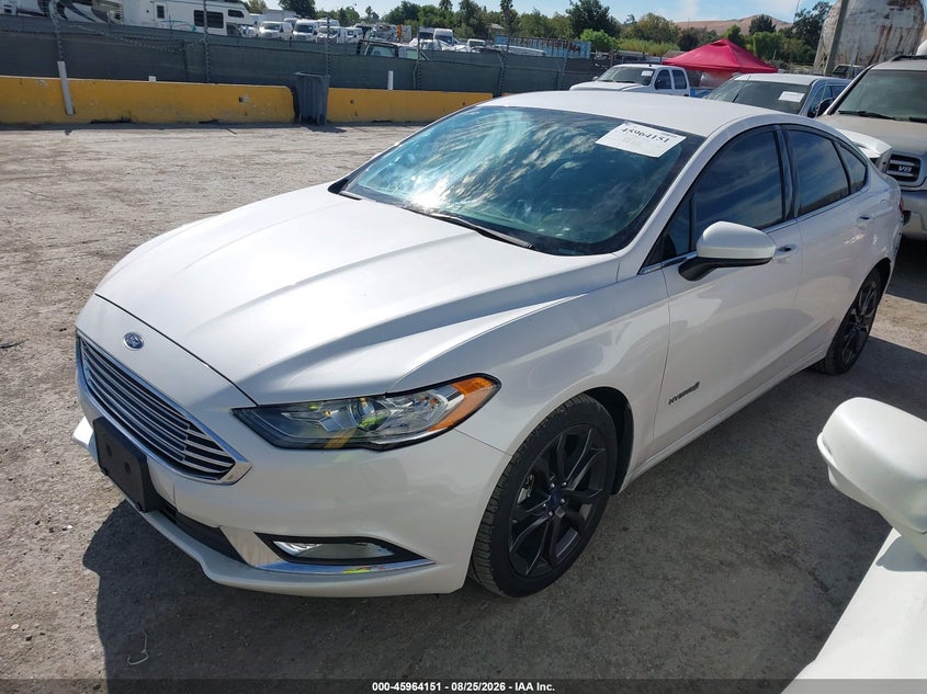 2018 FORD FUSION HYBRID auction photo 2