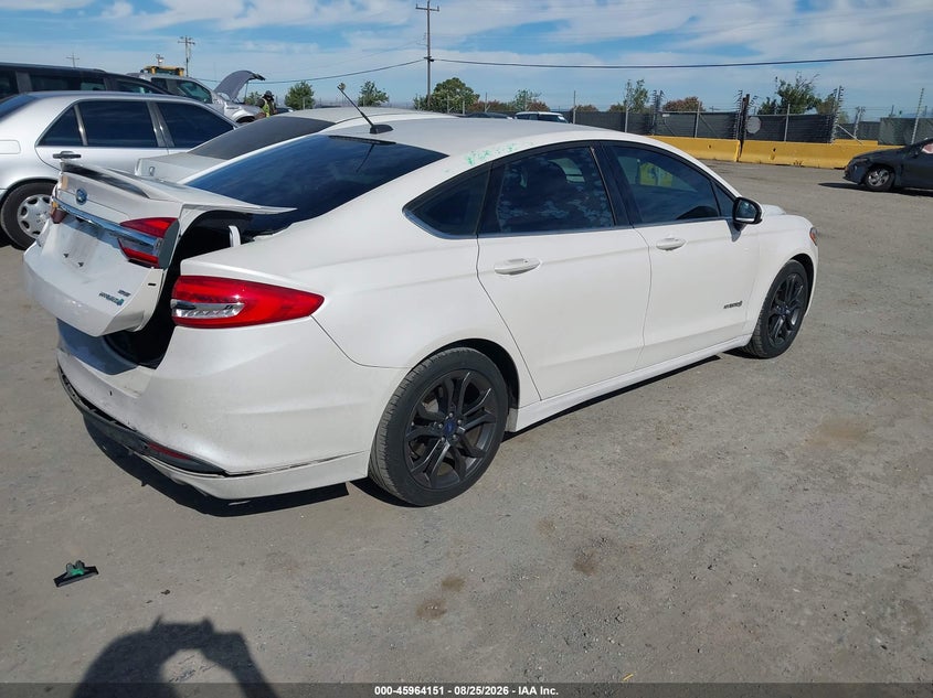 2018 FORD FUSION HYBRID auction photo 4