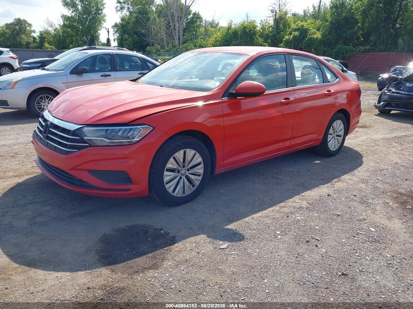 2019 Volkswagen Jetta, Удар спереду, IAAI, VIN 3VWC57BU7KM093586 — фото 2