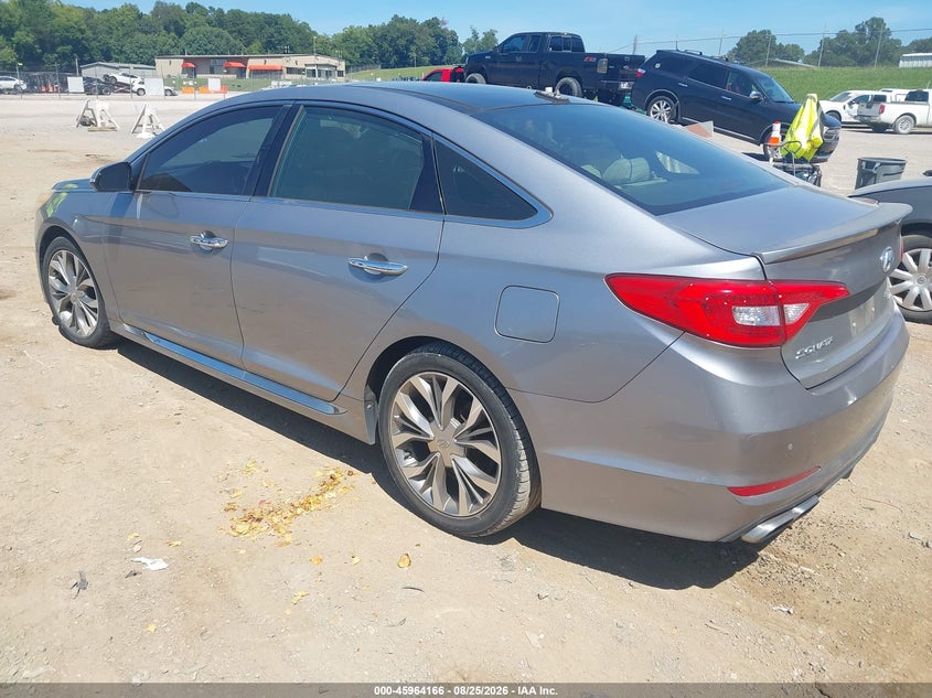 Vin: 5npe34abxfh175694, lot: 46463384, hyundai sonata limited 2.0t 20153
