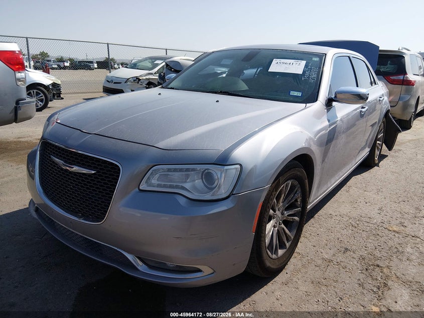 2016 Chrysler 300C, Перёд и зад, IAAI, VIN 2C3CCAEG1GH348836 — фото 2