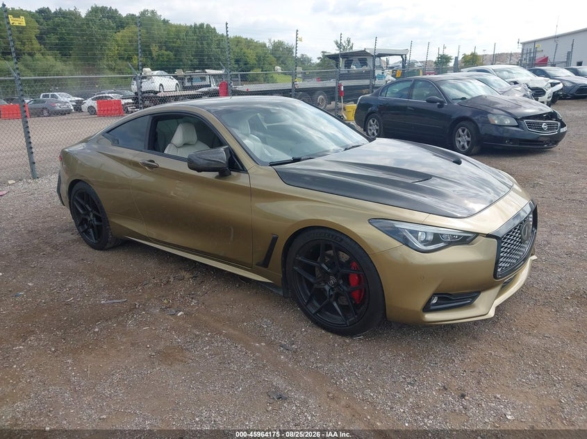 2018 Infiniti Q60 3.0t Red Sport 400