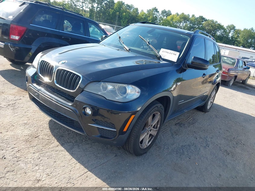 2012 BMW X5, Пресная вода, IAAI, VIN 5UXZV4C54CL757721 — фото 2