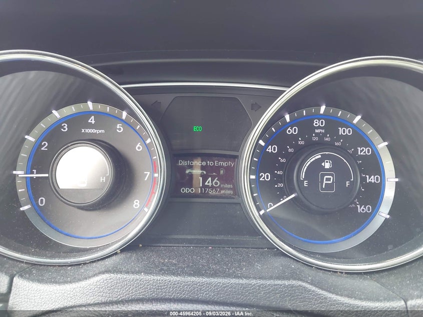 2013 HYUNDAI SONATA auction photo 7