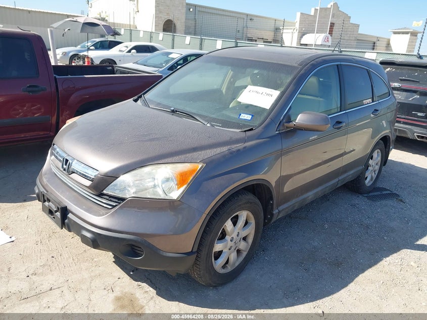 2009 Honda Cr-V Ex-L, Обычный износ, IAAI, VIN 5J6RE48759L010580 — фото 2