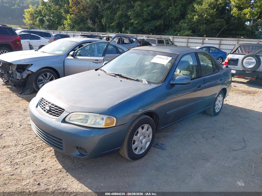 2002 Nissan Sentra, Обычный износ, IAAI, VIN 3N1CB51D92L644255 — фото 2