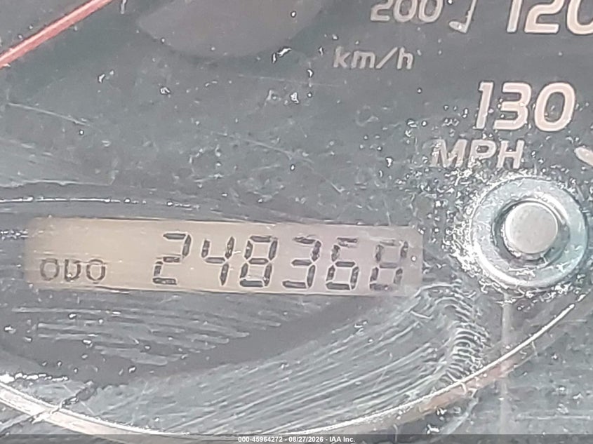 2004 LEXUS GX SPORT UTILITY VEHICLE 4.7L V-8 DOHC, PREMIUM , 235HP