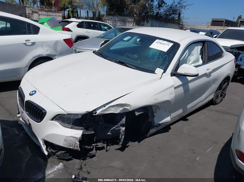 Vin: wba2f9c3xhv664724, lot: 46463492, bmw 230i 20172