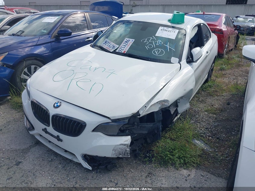 Vin: wba2f9c3xhv664724, lot: 46463492, bmw 230i 20172