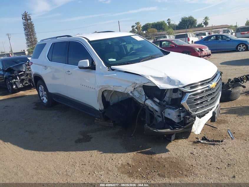 Vin: 1gnergkwxjj266862, lot: 46463496, chevrolet traverse lt cloth 2018 img_1