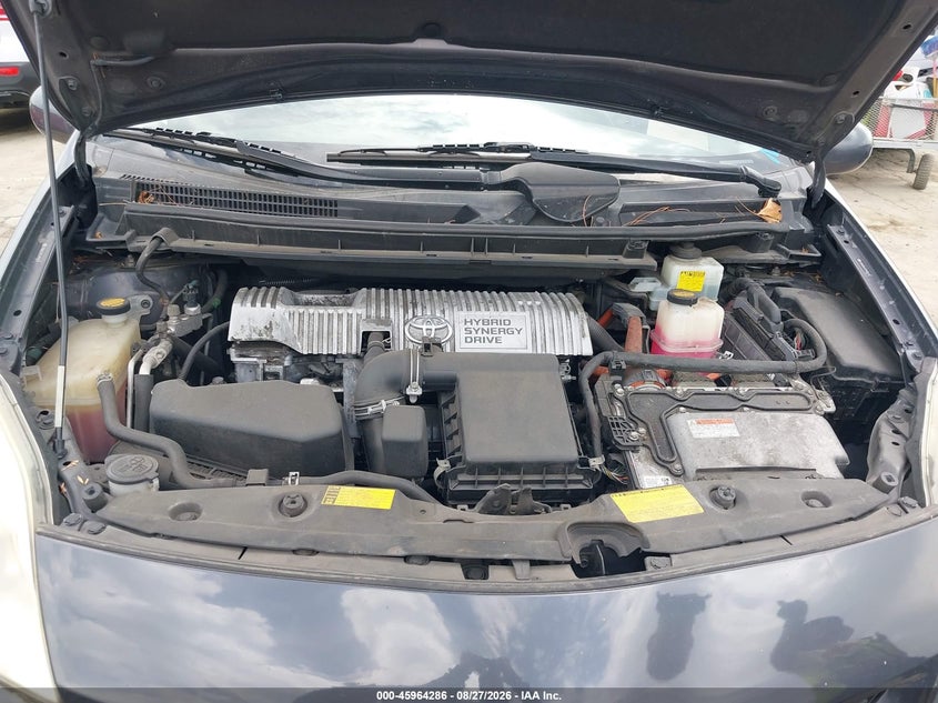 2012 TOYOTA PRIUS HATCHBACK 1.8L I-4 DOHC, VVT, 98HP
