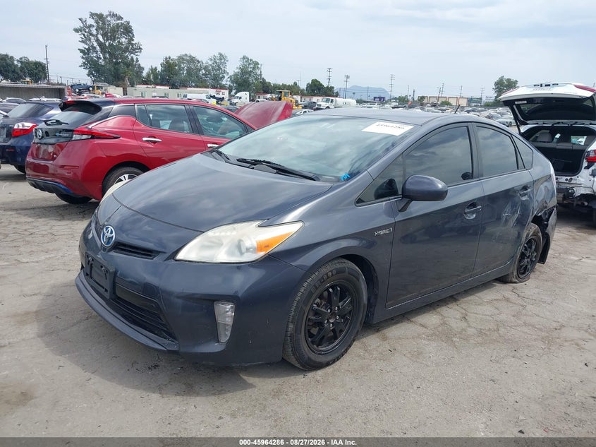 2012 TOYOTA PRIUS HATCHBACK 1.8L I-4 DOHC, VVT, 98HP