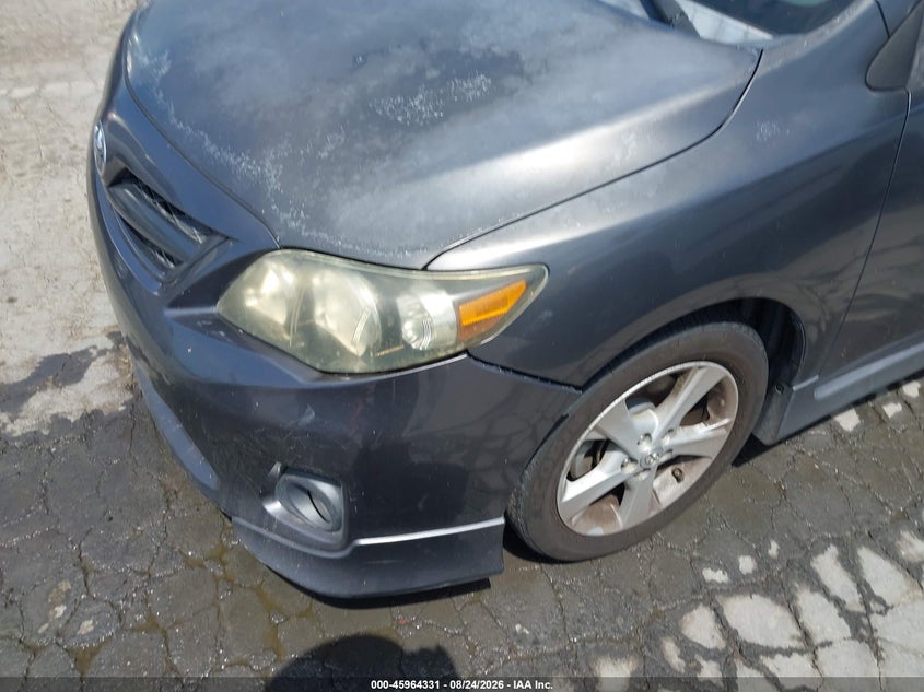 2012 TOYOTA COROLLA SEDAN 1.8L I-4 DOHC, VVT, 132HP