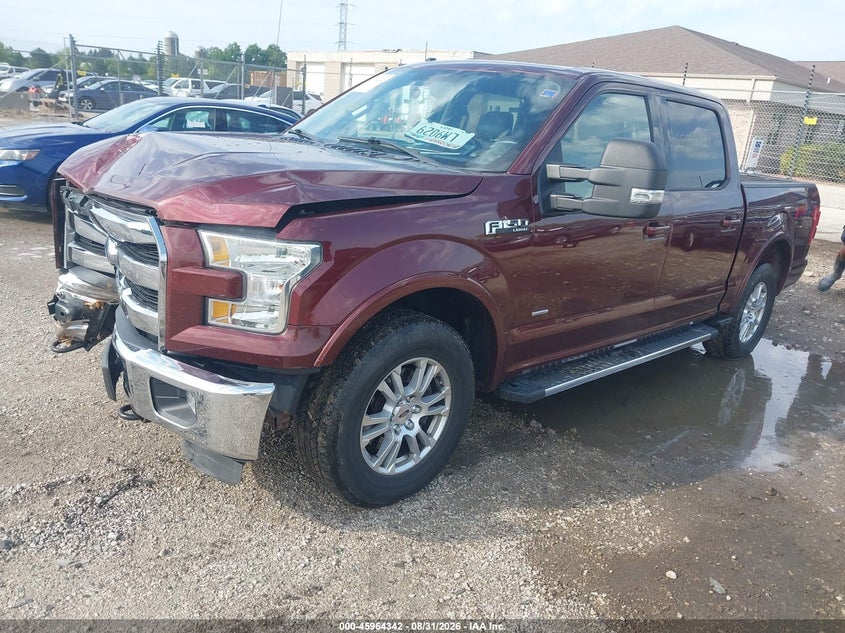 2015 Ford F-150, Front End, IAAI, VIN 1FTEW1EPXFFA78310 — photo 2